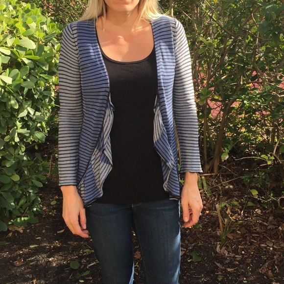 ANTHROPOLOGIE Sparrow Striped Sweater - Picture 3 of 8